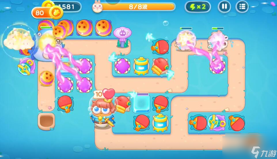 保卫萝卜4海的闺女第93关攻略