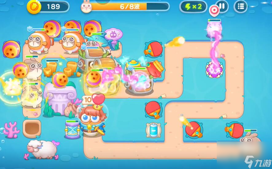 保卫萝卜4海的闺女第93关攻略