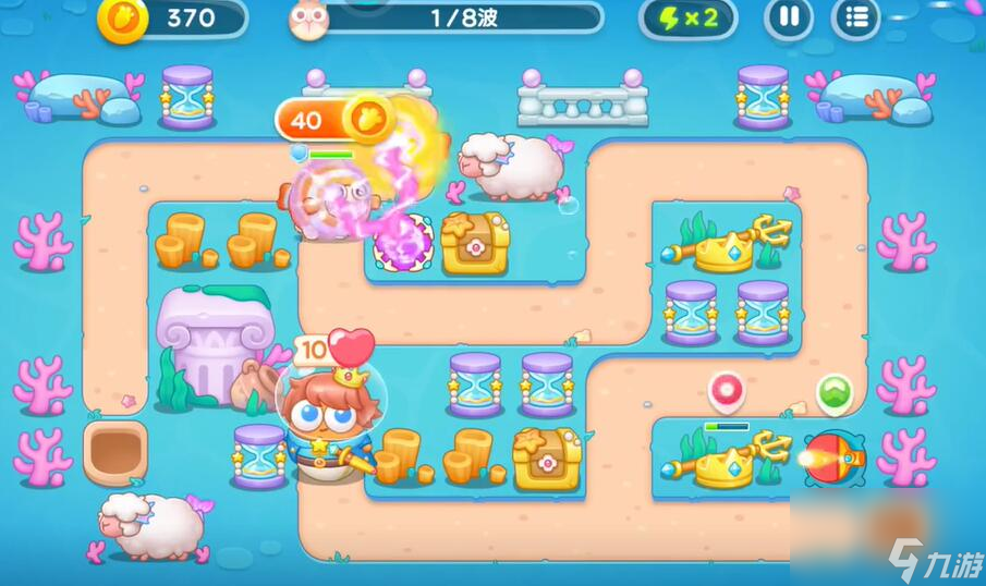 保卫萝卜4海的闺女第93关攻略