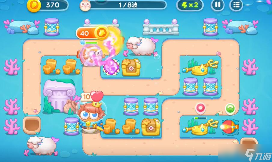 保卫萝卜4海的闺女第93关攻略