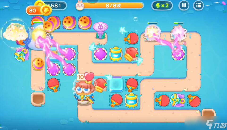 保卫萝卜4海的闺女第93关攻略