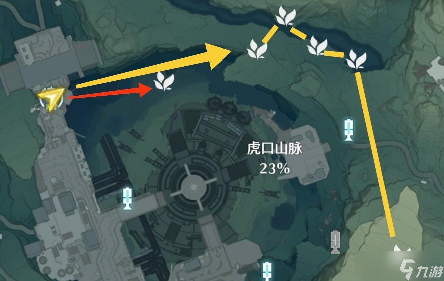 鸣潮灯笼果采集路线