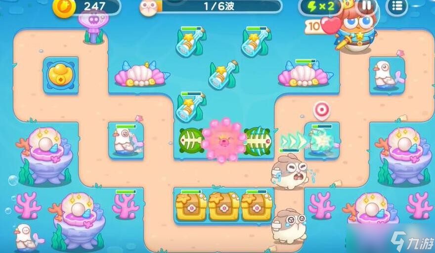 保卫萝卜4海的闺女第100关怎么玩 海的闺女第100关攻略是什么