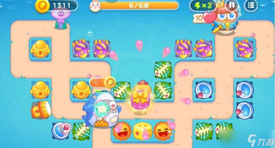 保卫萝卜4海的闺女第100关怎么玩 海的闺女第100关攻略是什么