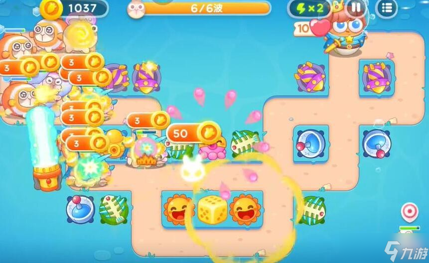 保卫萝卜4海的闺女第100关怎么玩 海的闺女第100关攻略是什么