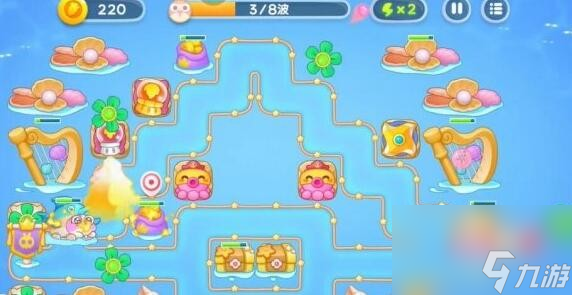 保卫萝卜4海的闺女97关通关攻略