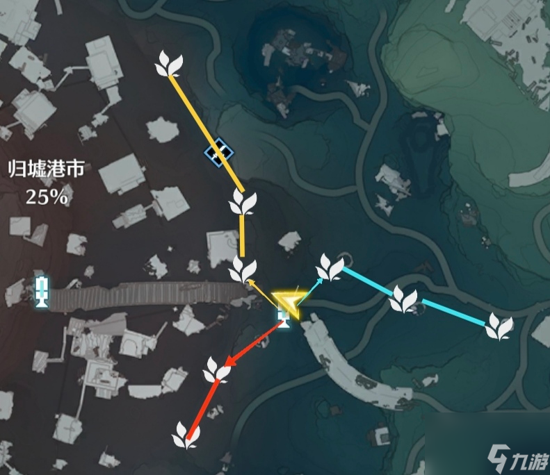 鸣潮妙弋花采集路线图一览,鸣潮44朵妙弋花采集路线分享