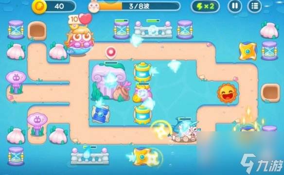 保卫萝卜4海的闺女第111关攻略