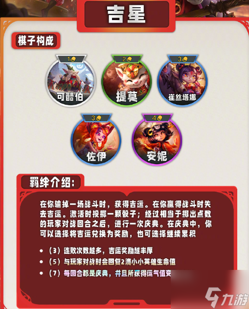 云顶之弈s11羁绊一览表