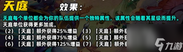 《金铲铲之战》S11天庭羁绊介绍