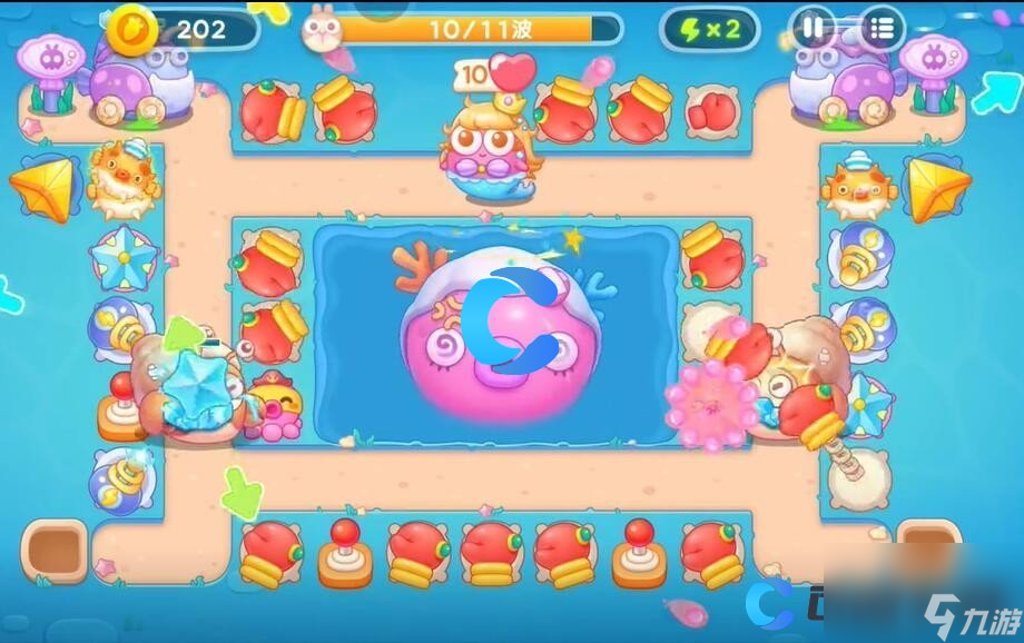 《保卫萝卜4》海的闺女第一百二十关图文攻略