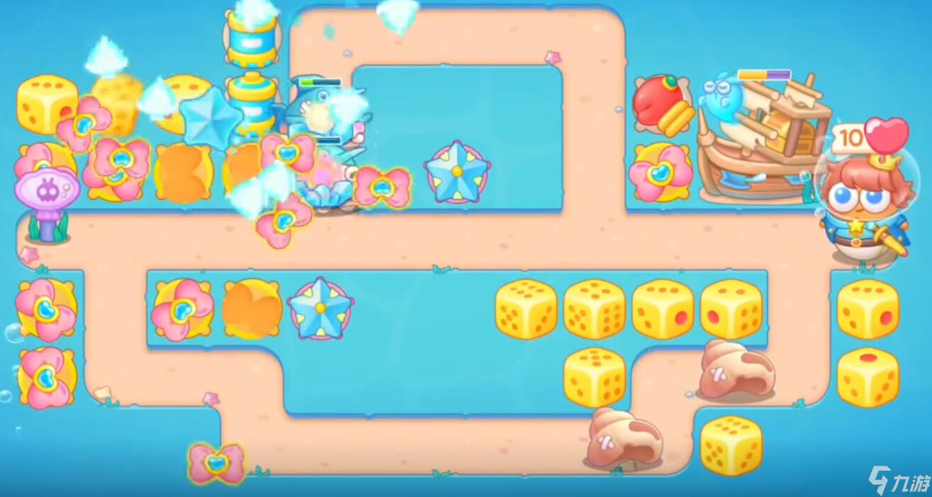 保卫萝卜4海的闺女第112关攻略