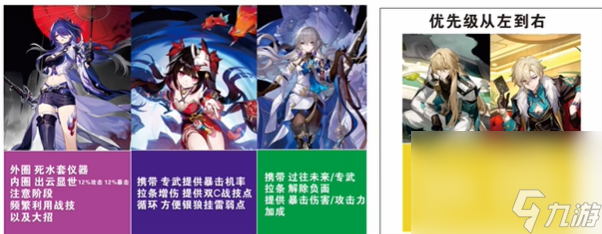 《崩坏星穹铁道》黄泉配队推荐