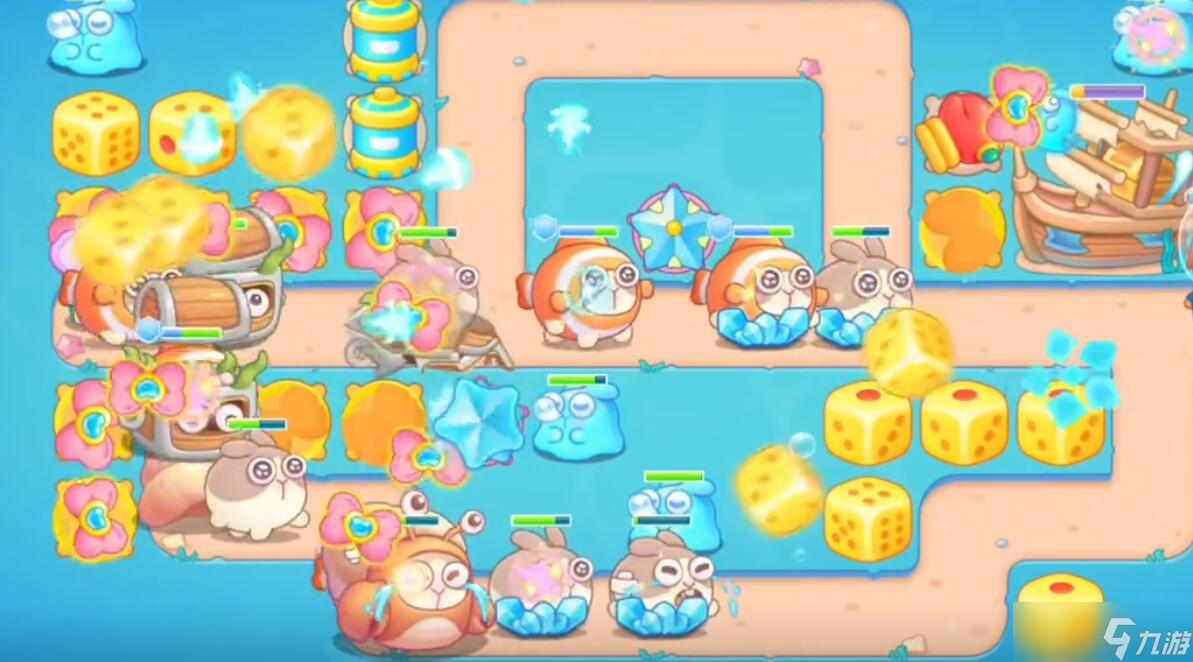 保卫萝卜4海的闺女第112关攻略