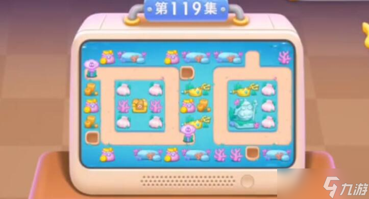 保卫萝卜4海的闺女第119关攻略