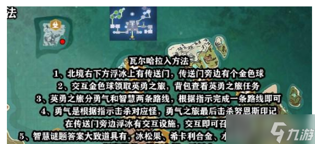 《创造与魔法》瓦尔哈拉进入方法