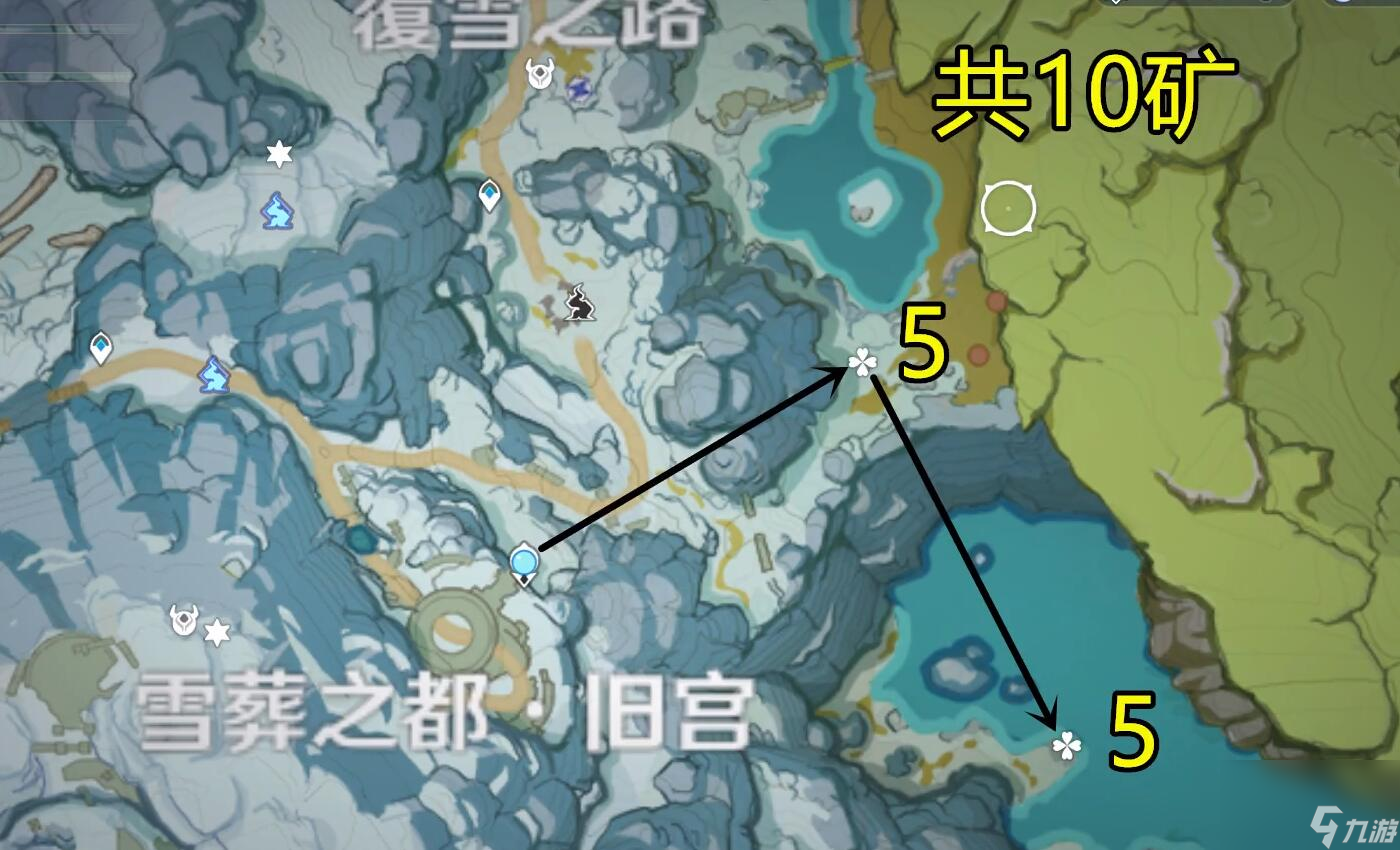 原神星银矿石哪里有卖 原神星银矿石位置地图？