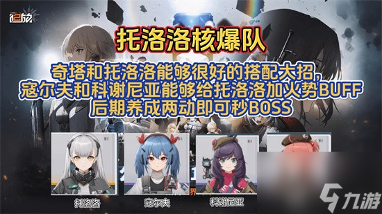 少女前线2追放天梯阵容推荐 天梯阵容怎么搭配
