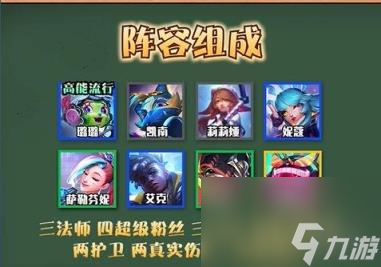 云顶之弈超粉法师璐璐阵容推荐