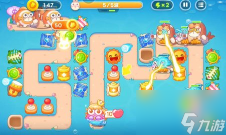 保卫萝卜4海的闺女99关攻略 海的闺女第99关完美通关图解