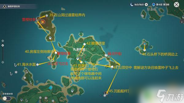 原神雷神庙原神雷神瞳全收集攻略2024