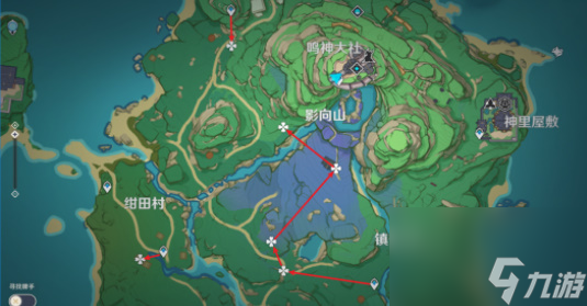原神鬼兜虫采集路线