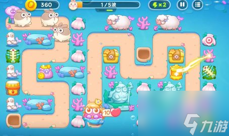 保卫萝卜4海的闺女99关攻略 海的闺女第99关完美通关图解