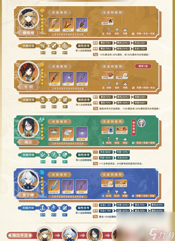 《原神》千织如何搭配队伍 千织配队指南及传说任务攻略