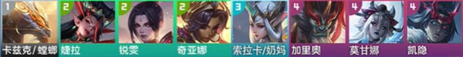 云顶之弈s11圣贤莫甘娜阵容推荐
