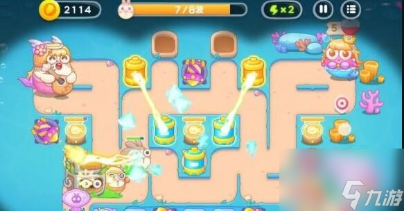 保卫萝卜4海的闺女第72关通关攻略