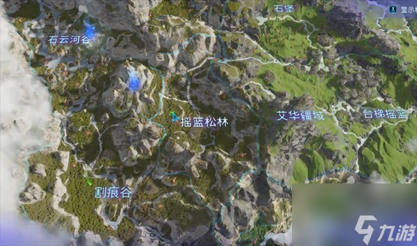 阿凡达潘多拉边境全地图一览