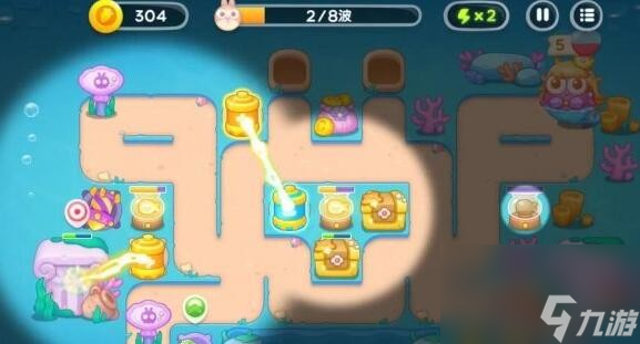 保卫萝卜4海的闺女第72关通关攻略