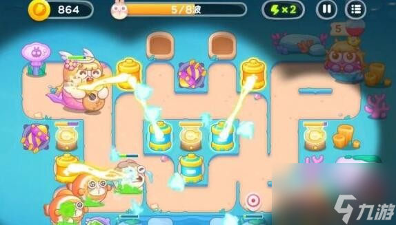 保卫萝卜4海的闺女第72关通关攻略