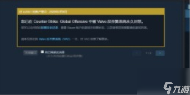 csgo被vac断开连接代表什么