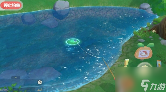 摩尔庄园河童兽水潭怎么放