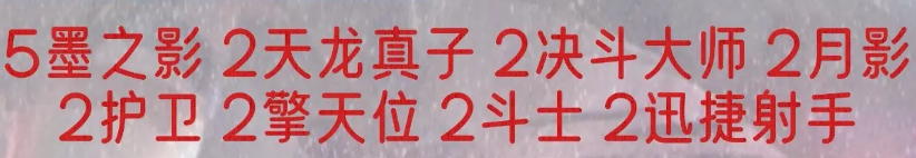 《云顶之弈》S11墨之影阵容搭配详情一览