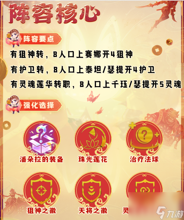 金铲铲之战莲华护卫狙怎么玩 玩法攻略
