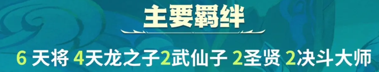 云顶之弈s11天将索拉卡阵容推荐