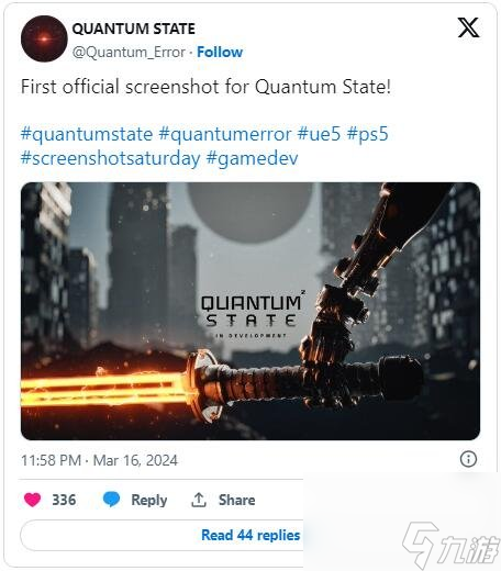 《量子誤差》續(xù)作《Quantum State》首張游戲截圖公布