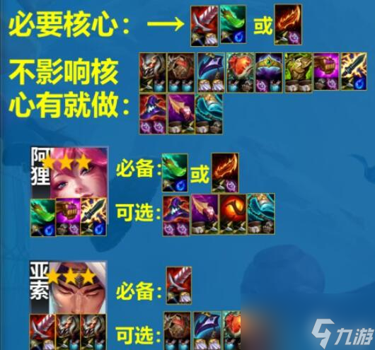 云顶之弈手游S11灵魂亚索阵容装备搭配介绍