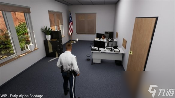 公路警察模拟器上架Steam页面 模拟美国警察日常