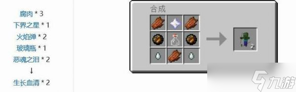 我的世界生长血清怎么合成