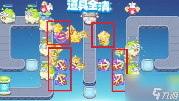 保卫萝卜4太空穿越第60关攻略