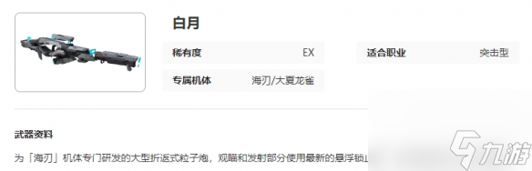 艾塔纪元白月武器图鉴介绍