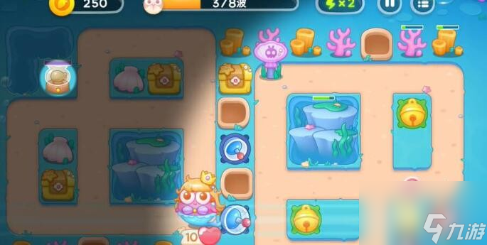 保卫萝卜4海的闺女第58关通关攻略