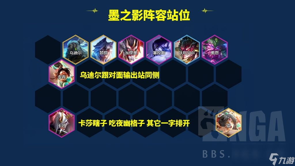 云顶之弈S11墨之影九五阵容攻略