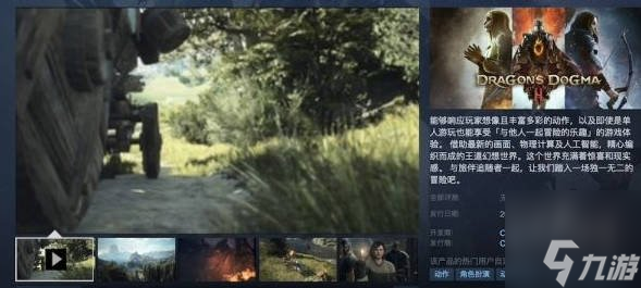 龙之信条2可以联机吗 龙之信条2是单机还是联网游戏