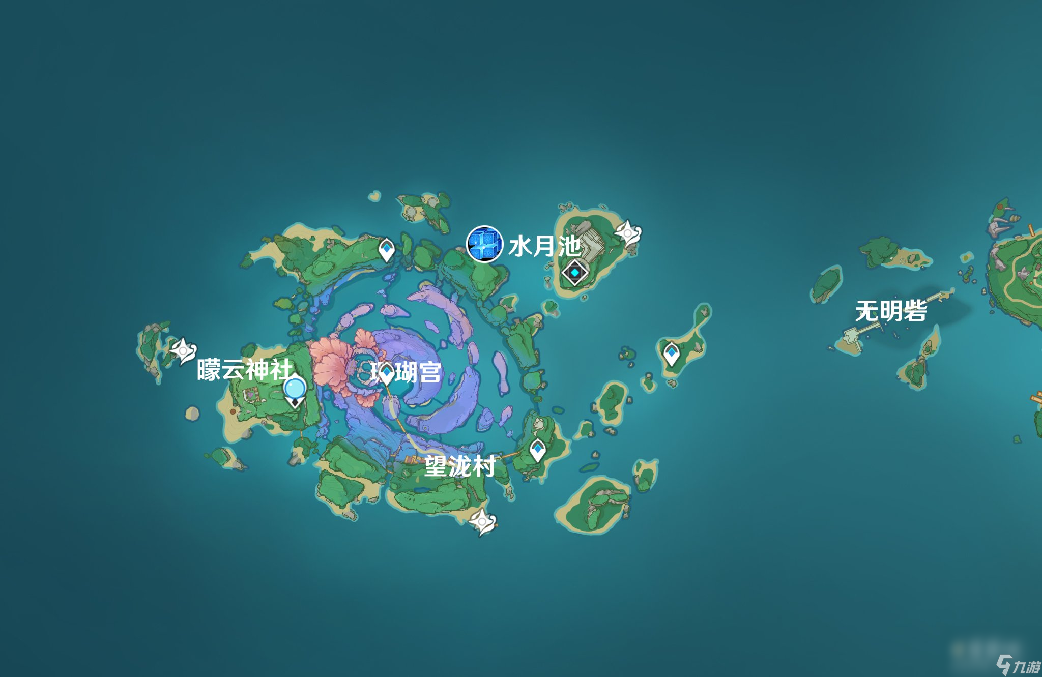 《原神》2.1版本海祇岛地图详细介绍