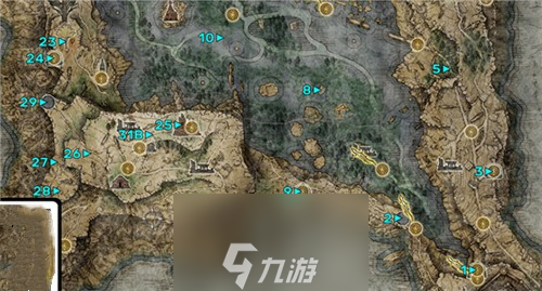 《艾尔登法环》BOSS顺序图