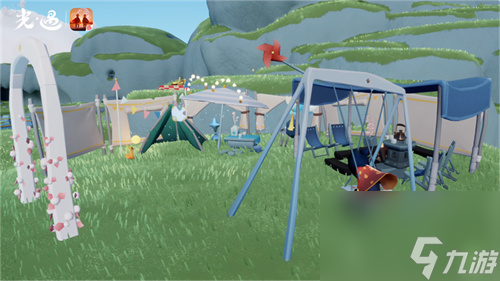 欢乐露营 共享春光丨《<a id='link_pop' class='keyword-tag' href='https://www.9game.cn/skygy/'>光遇</a>》露营日：玩家作品展示